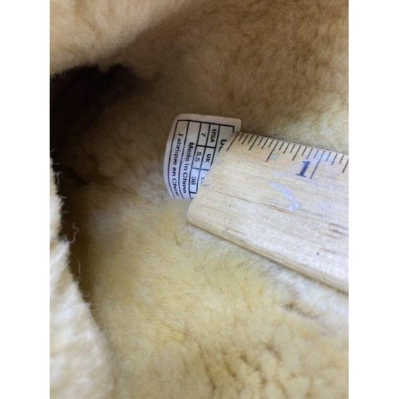 Ugg Australia Tan Wood Button Mid Height Bootsboot - Picture 10 of 10